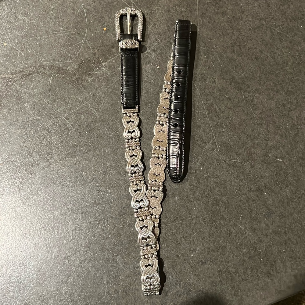 Brighton Silver Links Belt
